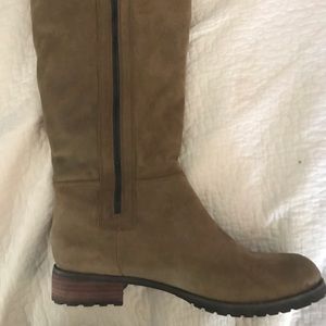 Matt Bernson khaki suede lined boots Sz 11M